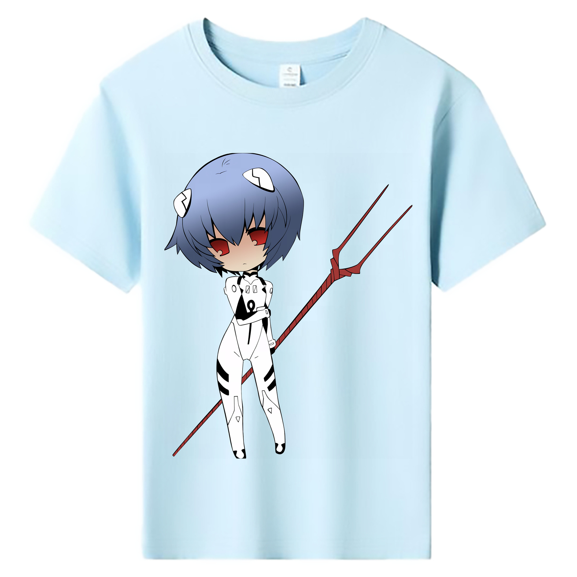 （画像用） EVA 新世紀エヴァンゲリオン 綿100％キッズTシャツ（フロントプリント）